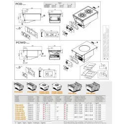 Drop-in induction hob for ships LOTUS 26030433X