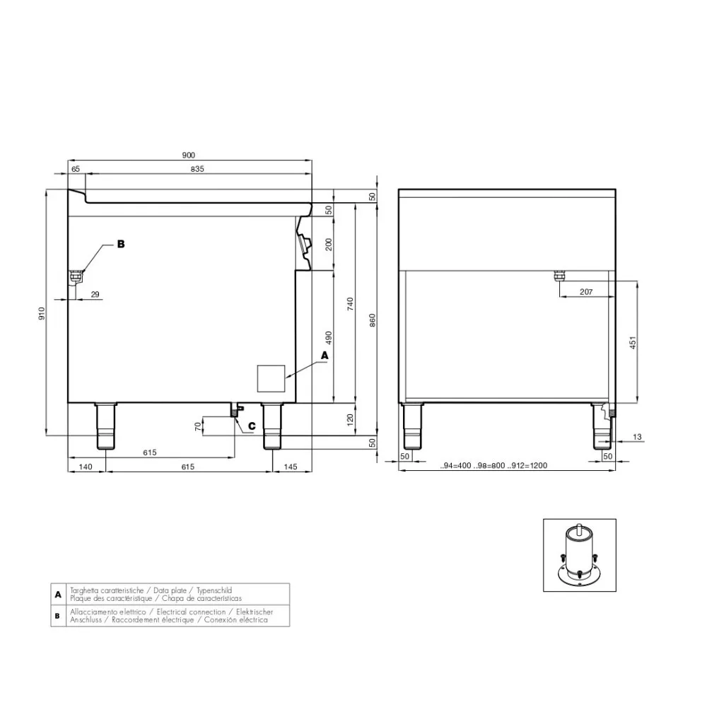Induction cooktop LOTUS 09030439X