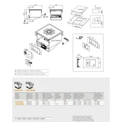 Drop-in induction hob for ships LOTUS 24030438X