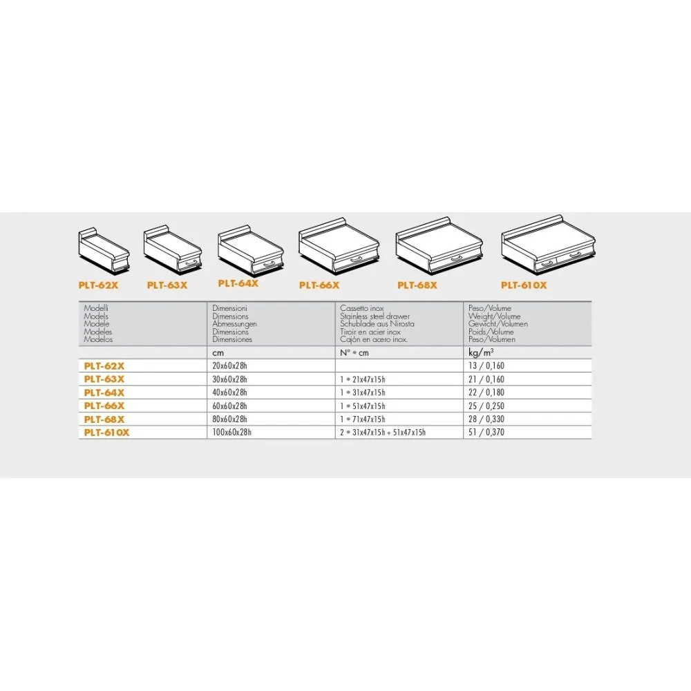 Neutral worktop LOTUS 16010300X