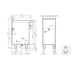 Electric Fryer for ships LOTUS 06090430X