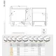 Neutral worktop LOTUS 09010200X
