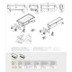 Drop-in frying equipment for ships LOTUS 26040410X