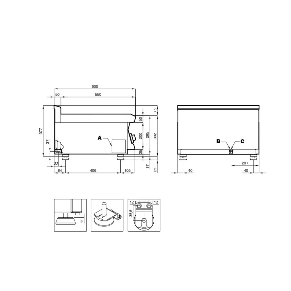 Bain marie LOTUS 16050410X