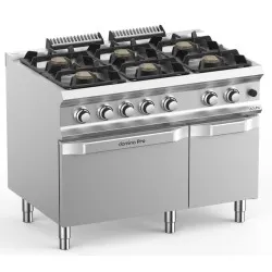 Gas stove with oven MBM FB711AFGXS