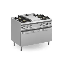 Gas stove with oven MBM FB711MFG4XL
