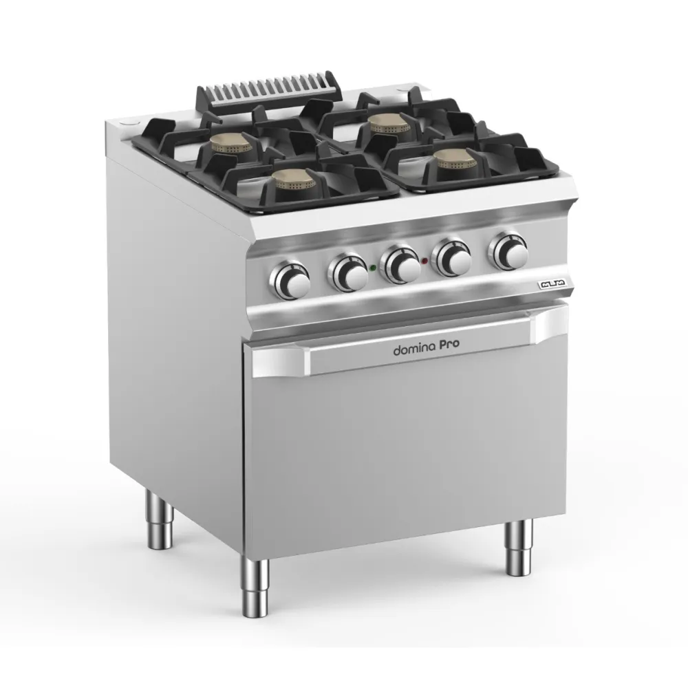 Gas stove with oven MBM FB77FEXL