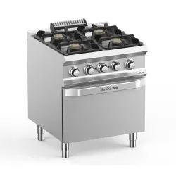 Gas stove with oven MBM FB77FEXL