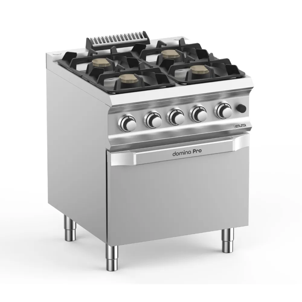 Gas stove with oven MBM FB77FGXS