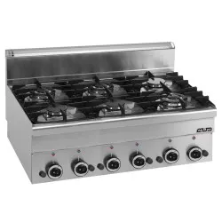 Tabletop gas hob MBM G6S6