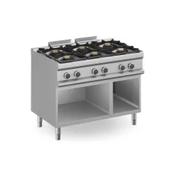 Gas hob with stand or neutral cabinet MBM MFB711AXS