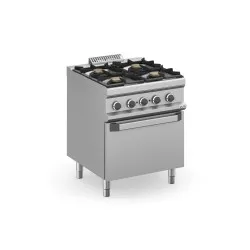Gas stove with oven MBM MFB77FEXL