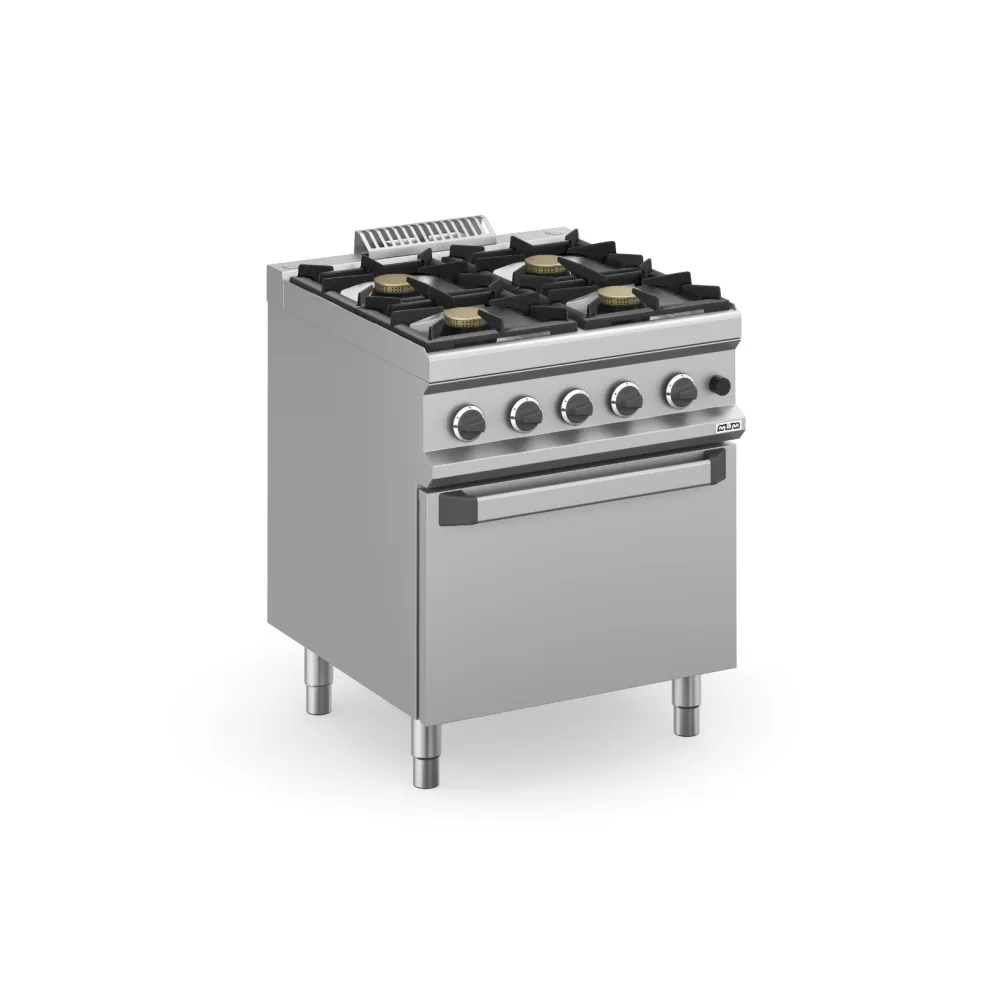 Gas stove with oven MBM MFB77FGXL