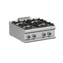 Tabletop gas hob MBM MFB77TXS