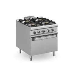 Gas stove with oven MBM MFB98FEXXS
