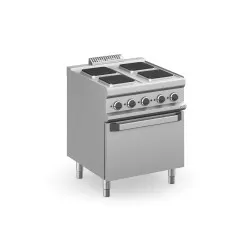 Electric cooker with oven MBM MPQ77FE