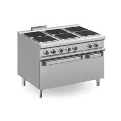 Electric cooker with oven MBM MPQ912FE