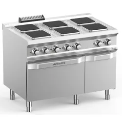 Electric cooker with oven MBM PQ711FE