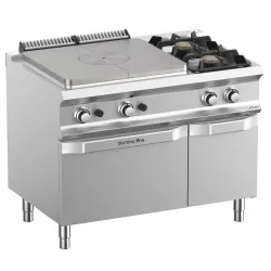 Gas stove with oven MBM TPG711FG2XL