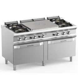 Gas stove with oven MBM TPG7152FG4XL