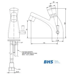 Automatic water mixer MONOLITH ARES002B