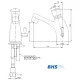 Automatic water mixer MONOLITH ARES002B
