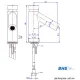 Automatic water mixer MONOLITH ARES002p