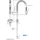 Water Mixer with Shower MONOLITH ERAMINI112