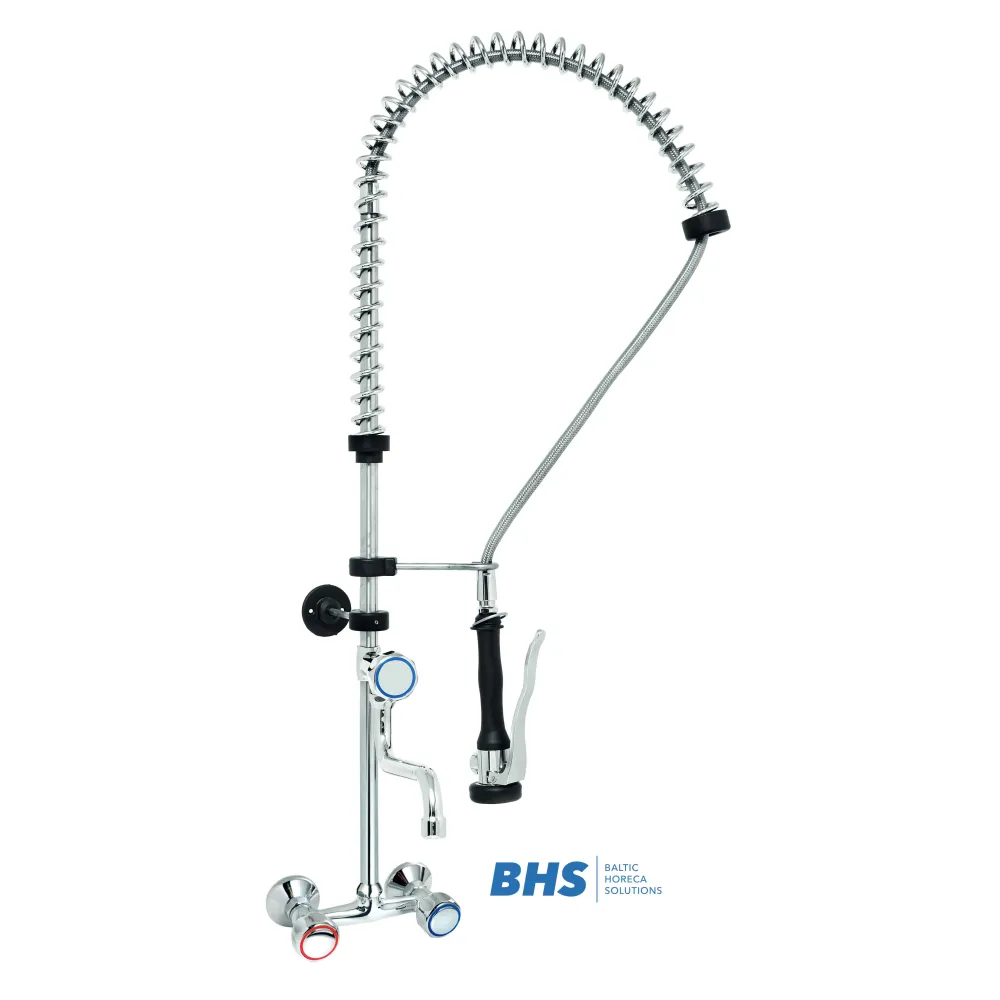 Water mixer with two inlets and shower MONOLITH R0102010206