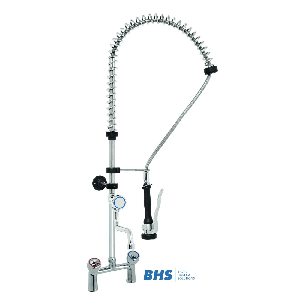 Water mixer with two inlets and shower MONOLITH R0102020129