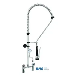 Water mixer with two inlets and shower MONOLITH R0102020129