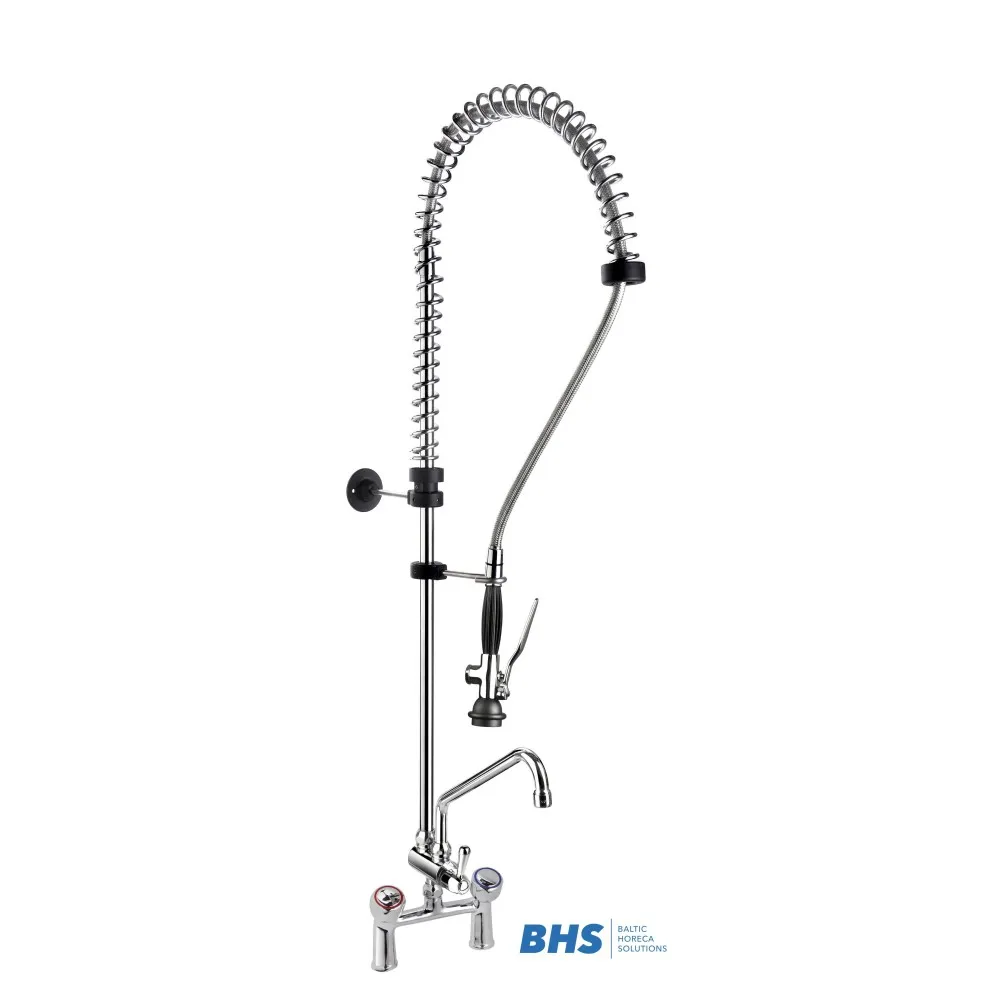 Water mixer with two inlets and shower MONOLITH R0102020132