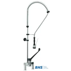 Water mixer with two inlets and shower MONOLITH R0102020208