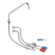 Foot-operated mixer tap MONOLITH ERMES003KIT