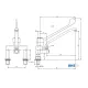 Mixer tap 20206 MONOLITH R0102020206