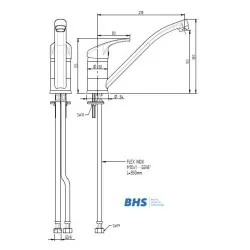 Mixer tap 20201 MONOLITH R0201020201