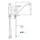Mixer tap 20201 MONOLITH R0201020201