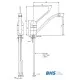 Mixer tap 20203 MONOLITH R0201020203
