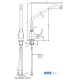 Water mixer MONOLITH R0201020215
