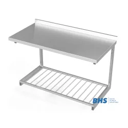 Wall-mounted worktable with shelf Novameta BHS-HSX-60/60/75
