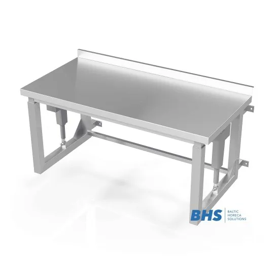 Table with Adjustable Height Wall-Mount