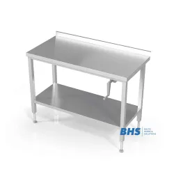 Height-adjustable table with shelf Novameta BHS-QLV-50/60/90
