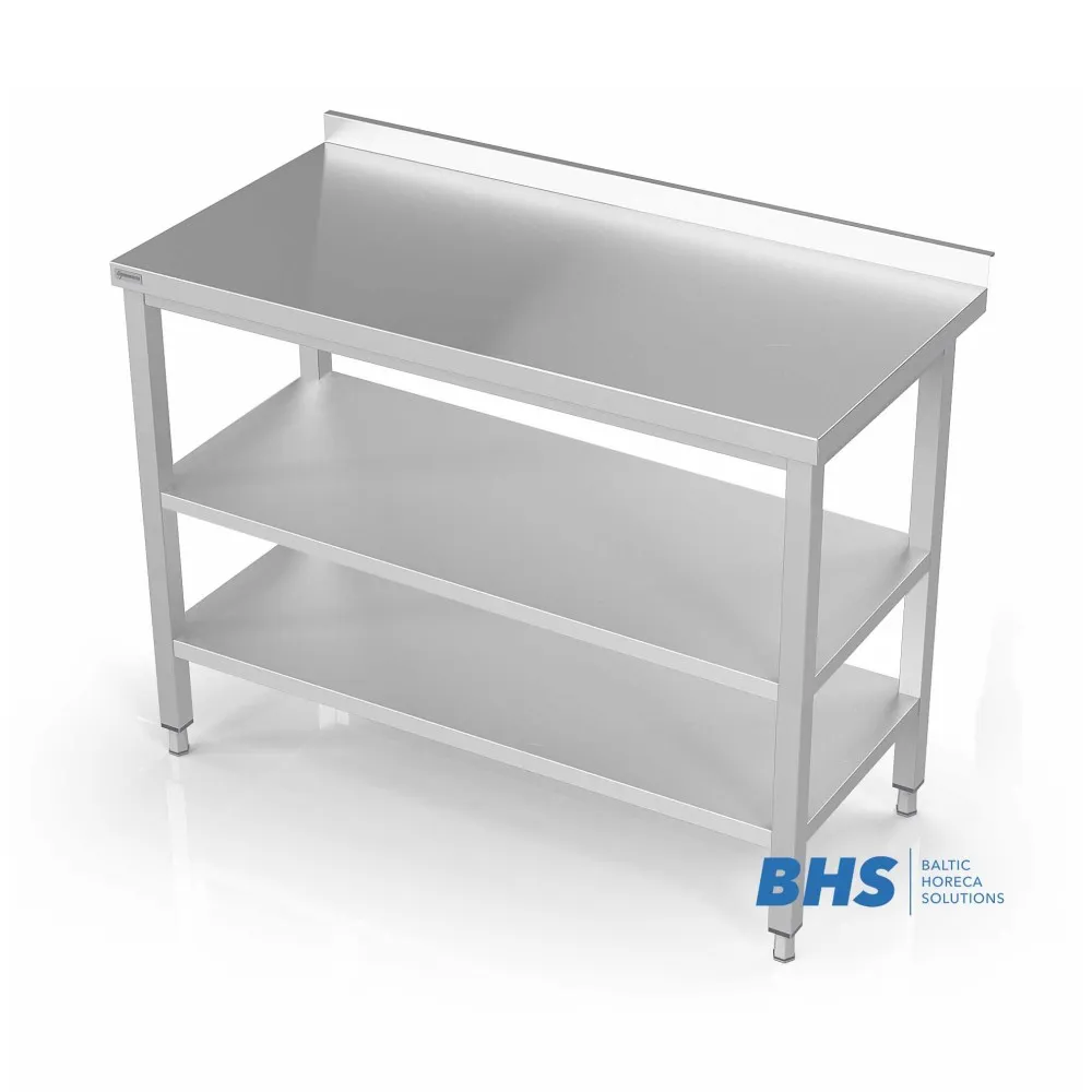 Metal table with two shelves Novameta BHS-PLV-2P-40/60/90
