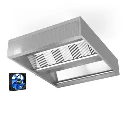 Island hood with air supply Novameta HFCD-150-240-48