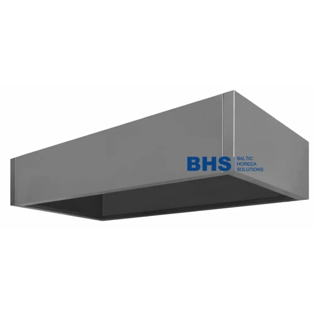 Heat and steam hood without filters Novameta HNPDC-70-70-48