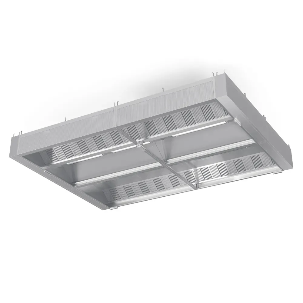 Central island ventilation hood with filters Novameta HNCA-150-140-48