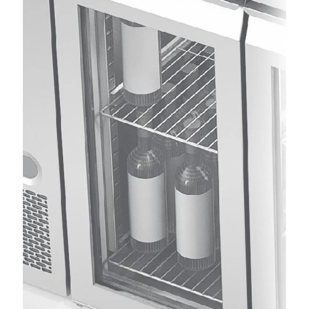 Back bar refrigerator Novameta BHS-Z-FP0-B438-223/65/86