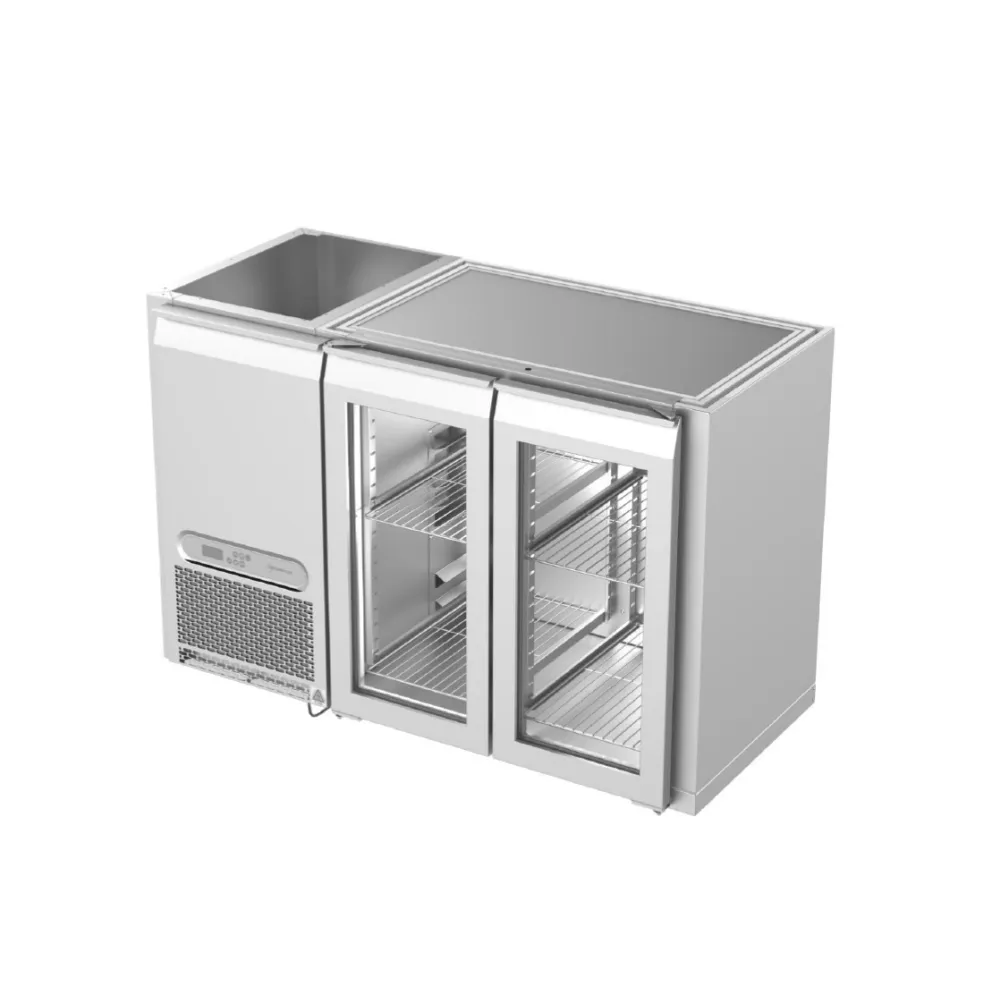 Back bar refrigerator Novameta BHS-Z-FP0-B202-139/65/86