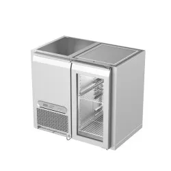Back bar refrigerator Novameta BHS-Z-FP0-B101-97/65/86