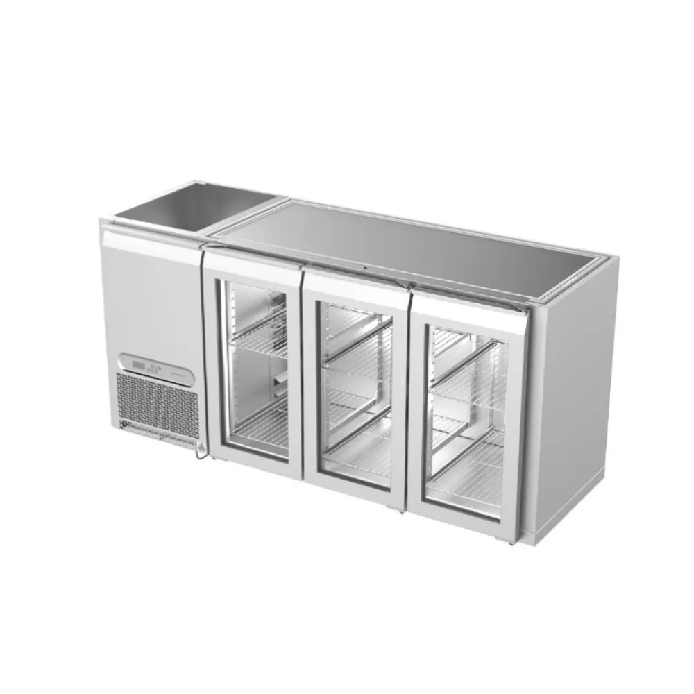 Back bar refrigerator Novameta BHS-Z-FP0-B313-181/65/86